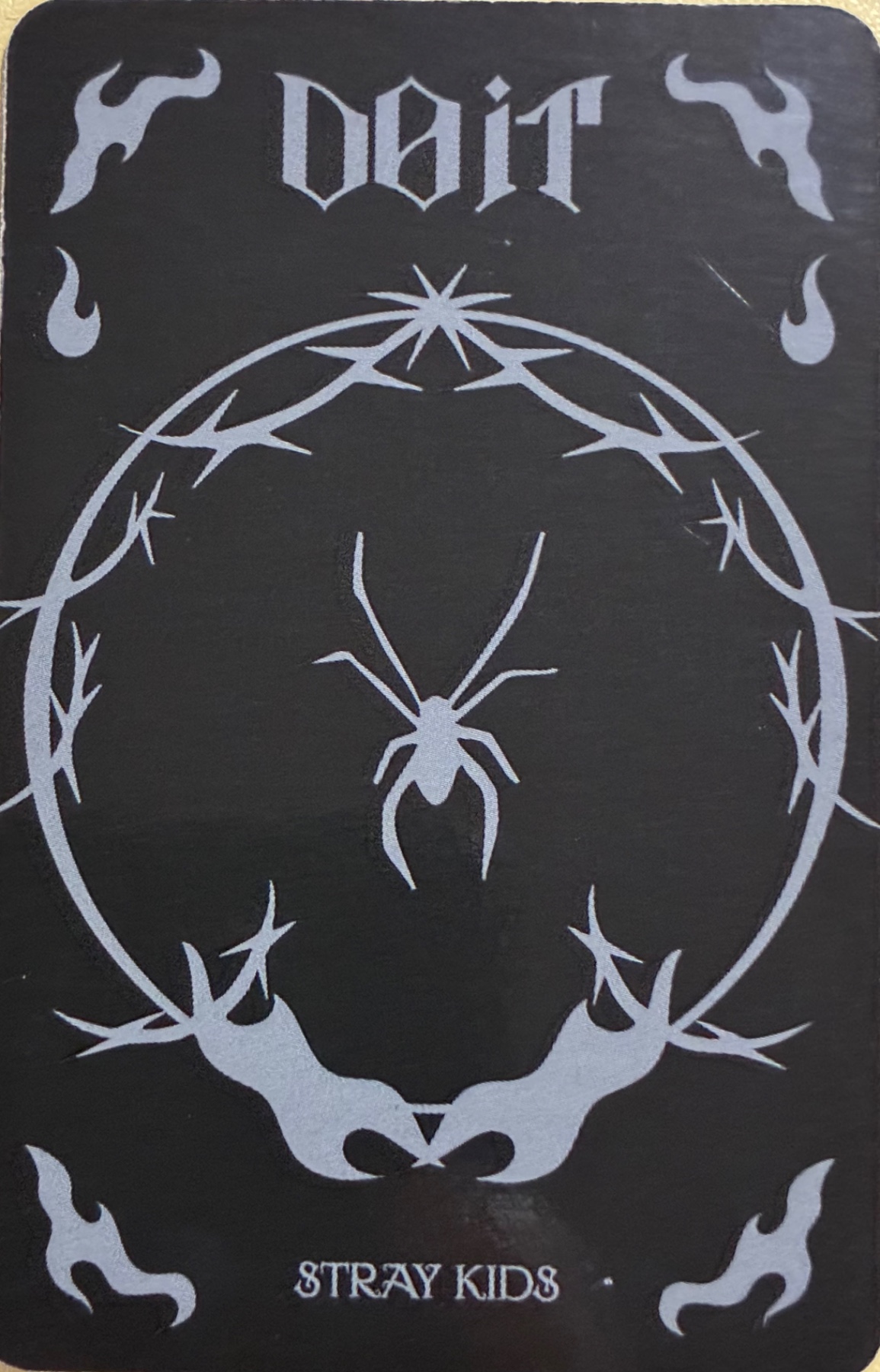 I.N Stray Kids photocard back side - Photocards