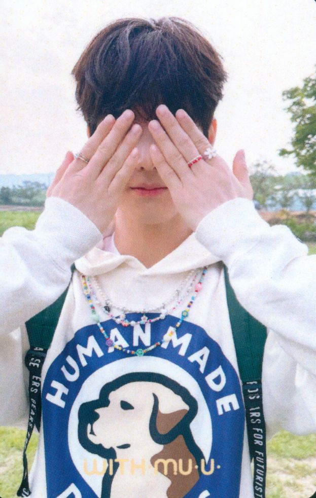 Jinsik xikers photocard back side - Online