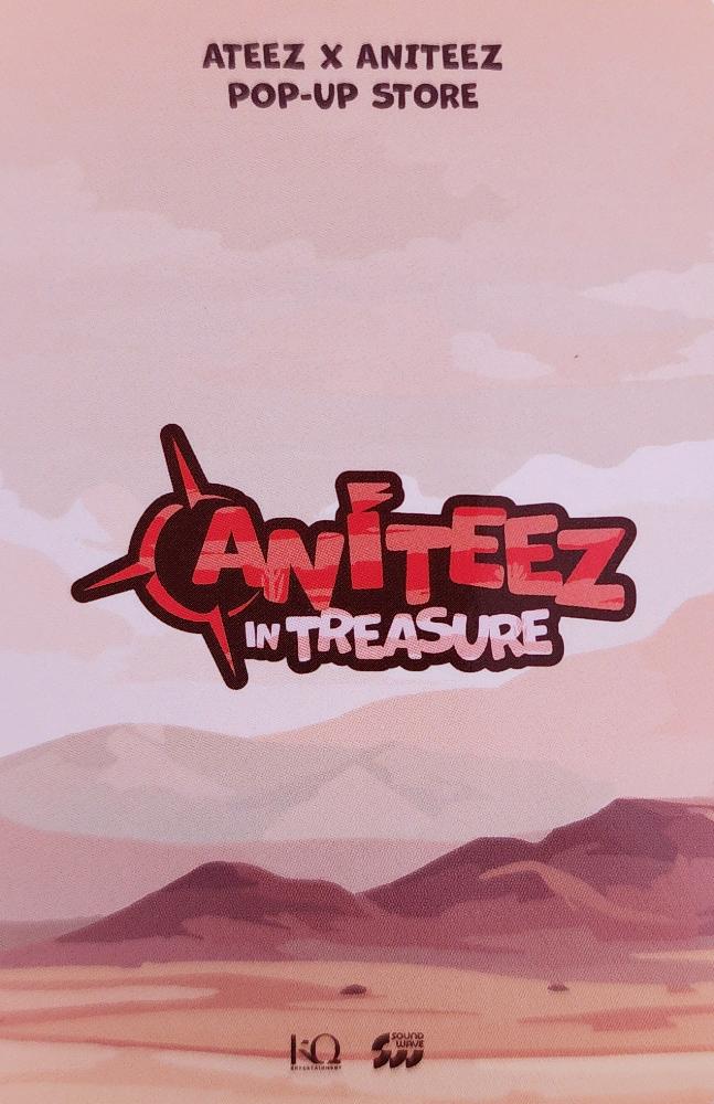 Yeosang ATEEZ photocard back side - 100,000 KRW Benefit