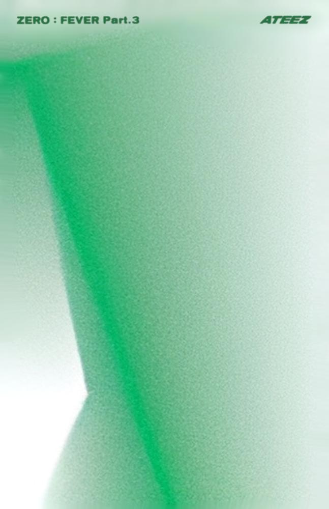 Jongho ATEEZ photocard back side - Photocards