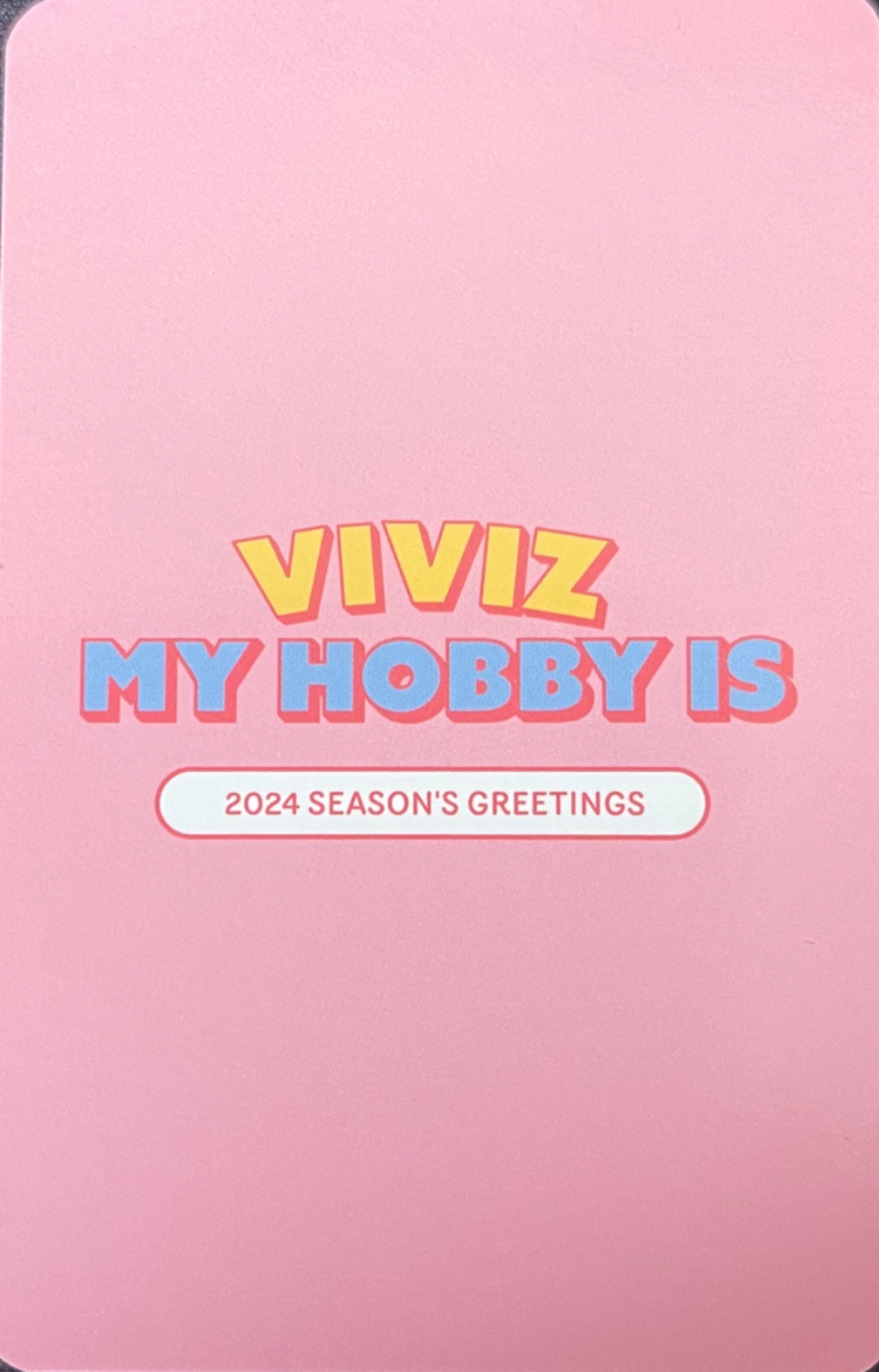 Umji VIVIZ photocard back side - Everline - Preorder
