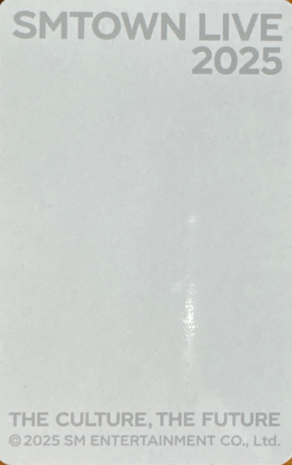 Riku NCT WISH photocard back side - Fortune Scratch Card