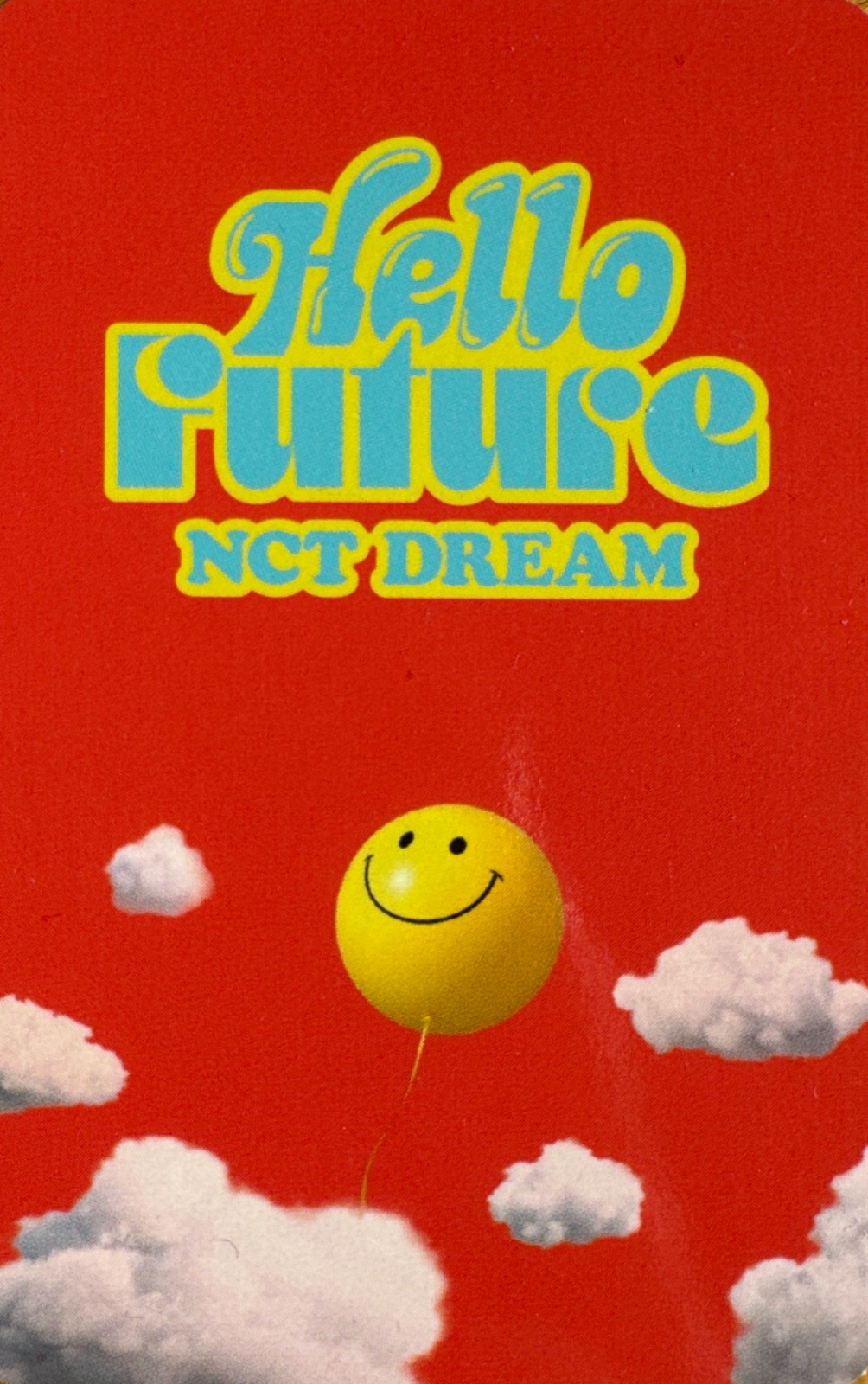 Jisung NCT DREAM photocard back side - Agent Dream Ver.