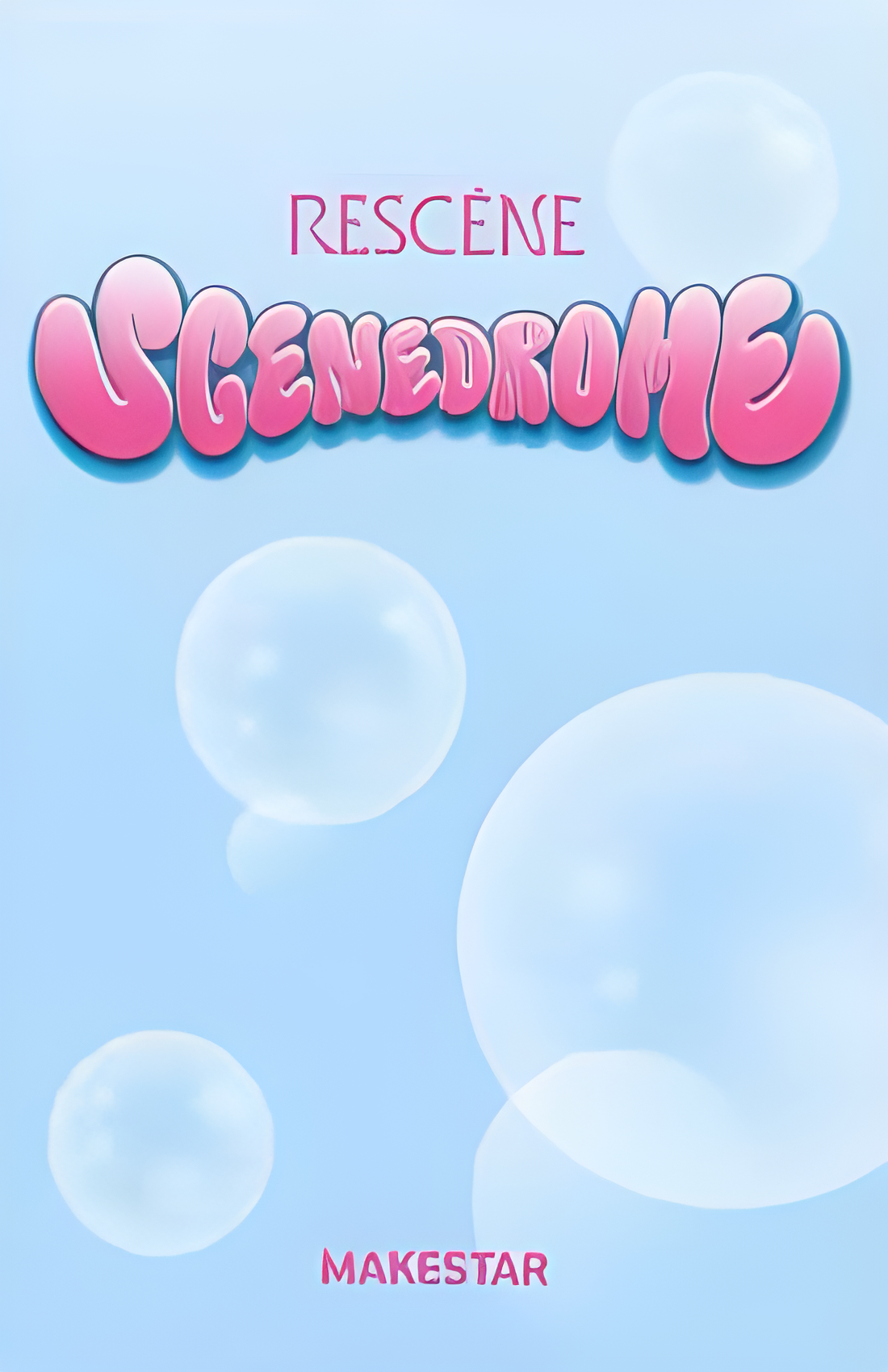 Woni RESCENE photocard back side - Online