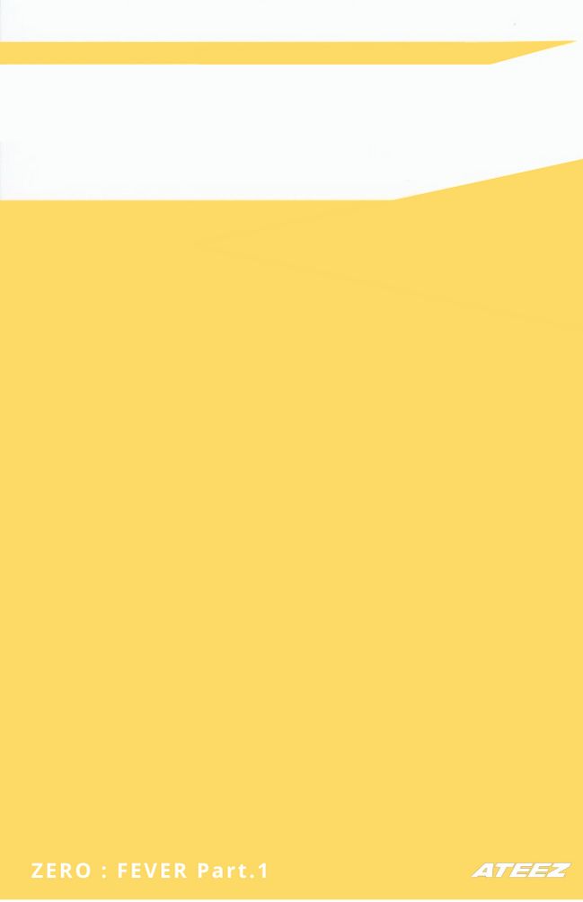 Yunho ATEEZ photocard back side - Photocard