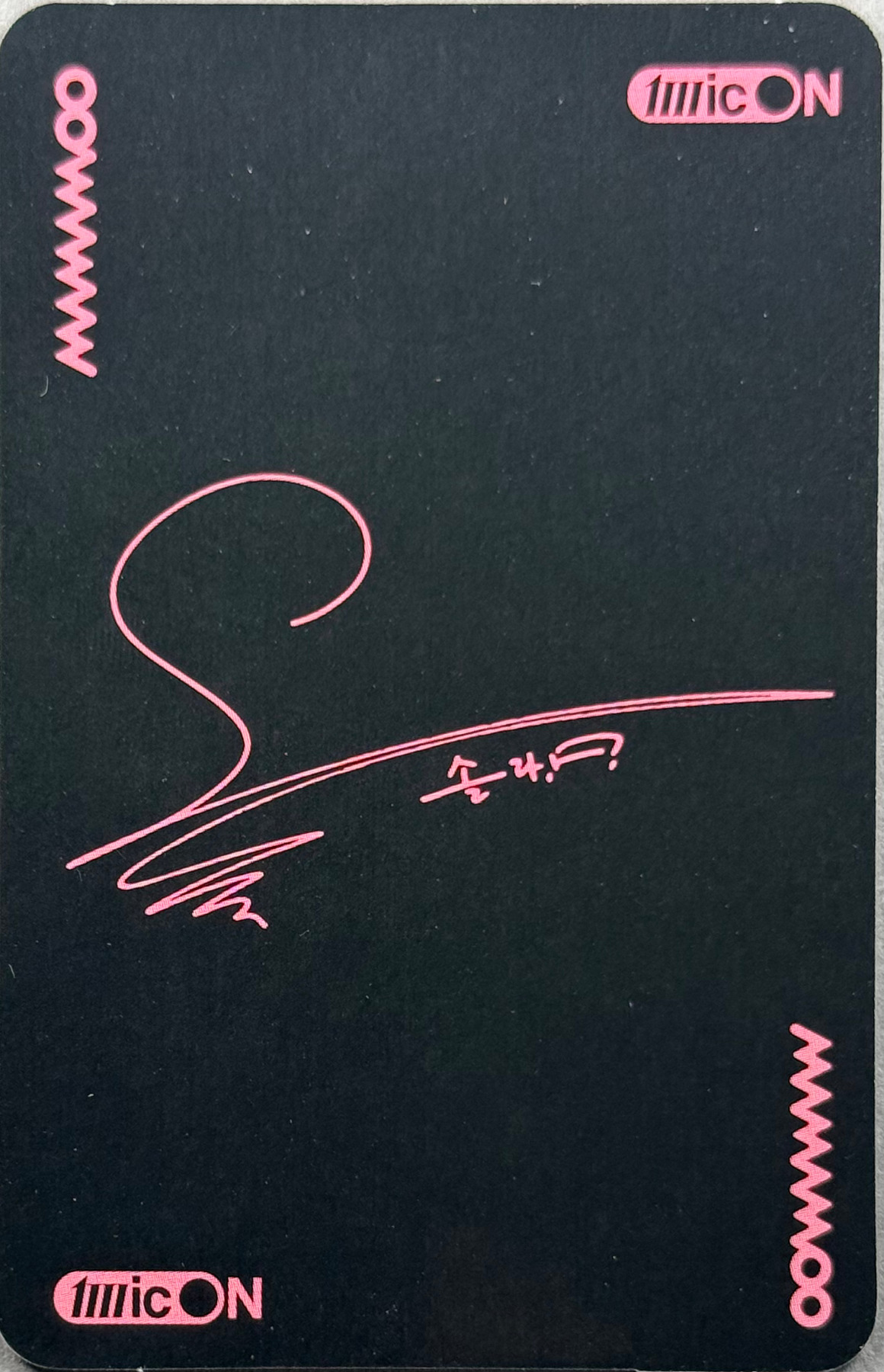 Solar MAMAMOO photocard back side - Photocard