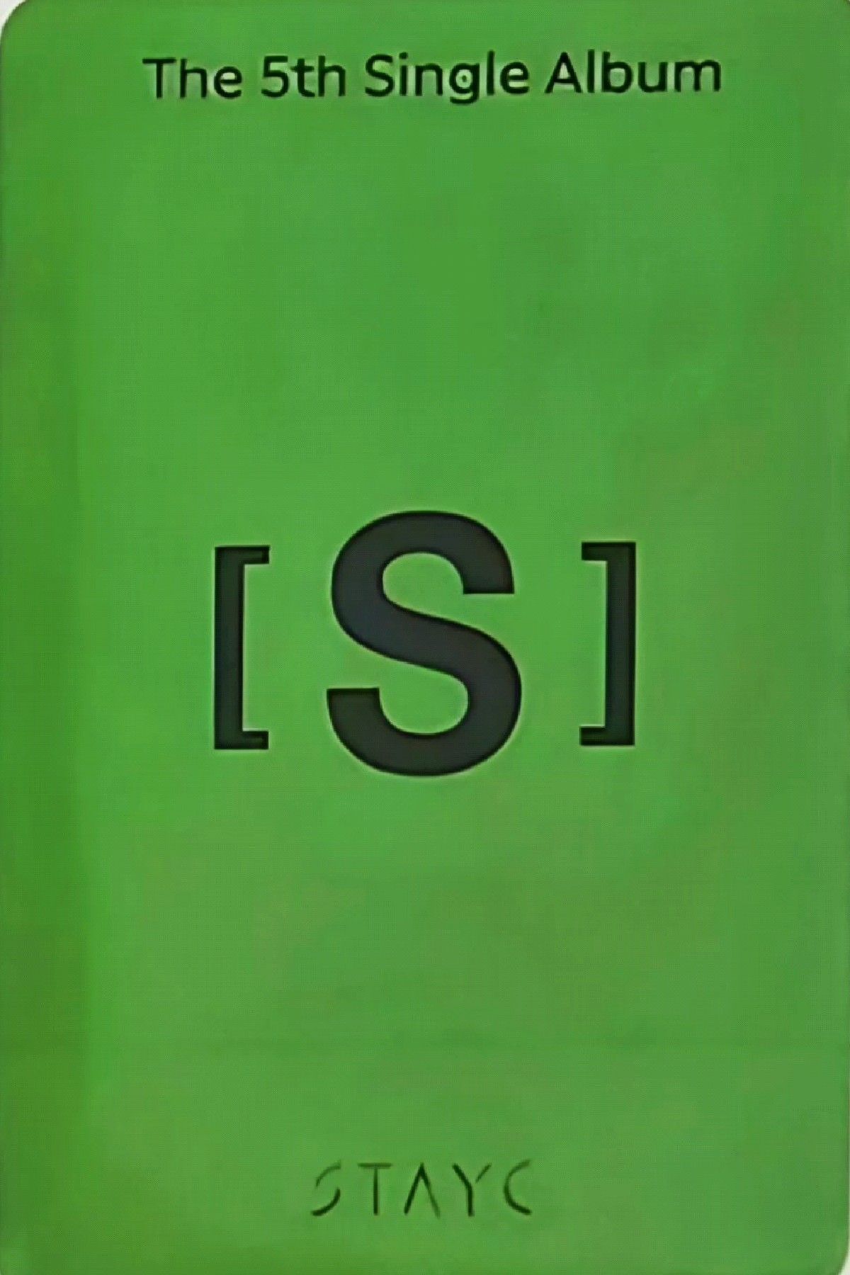 ISA STAYC photocard back side - Offline