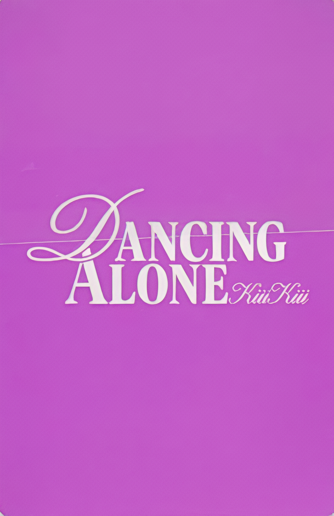 Jiyu KiiiKiii photocard back side - All-Weeks Attendance