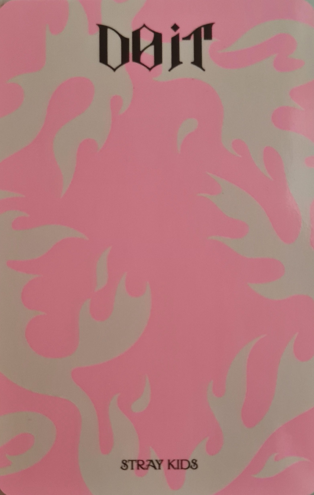 Seungmin Stray Kids photocard back side - Photocards