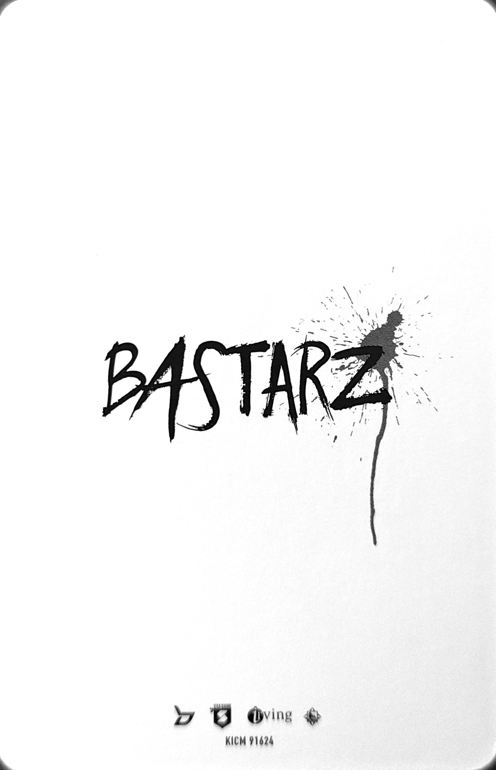 P.O Block B BASTARZ photocard back side - Photocard