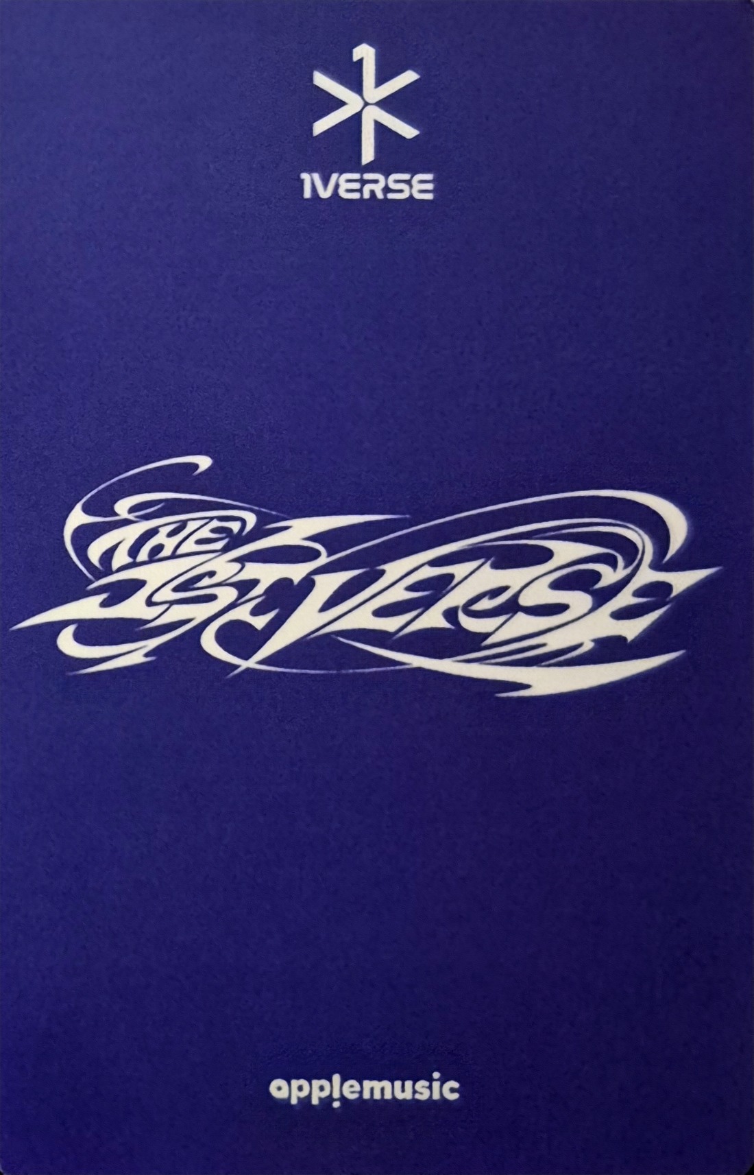 Seok 1VERSE photocard back side - Online