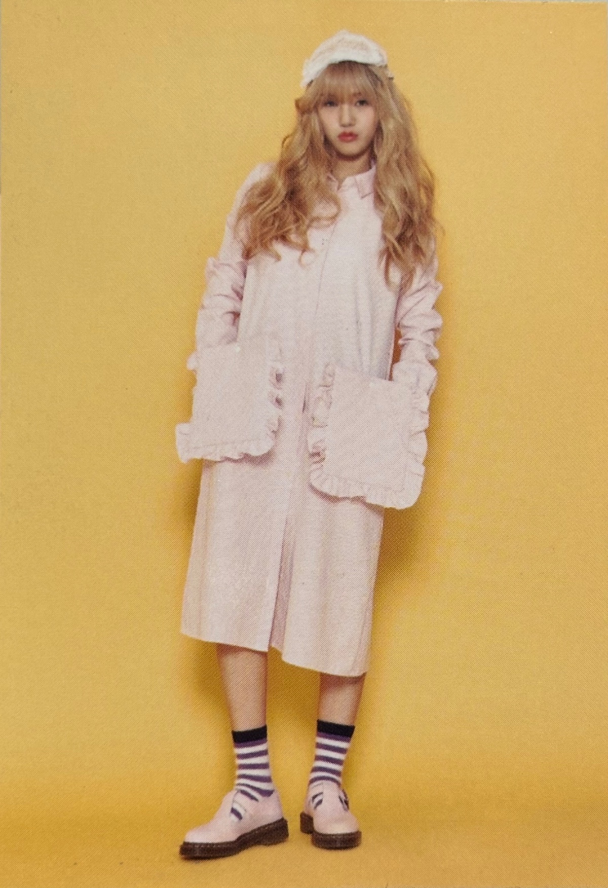 Mimi OH MY GIRL photocard back side - Styling Photocard