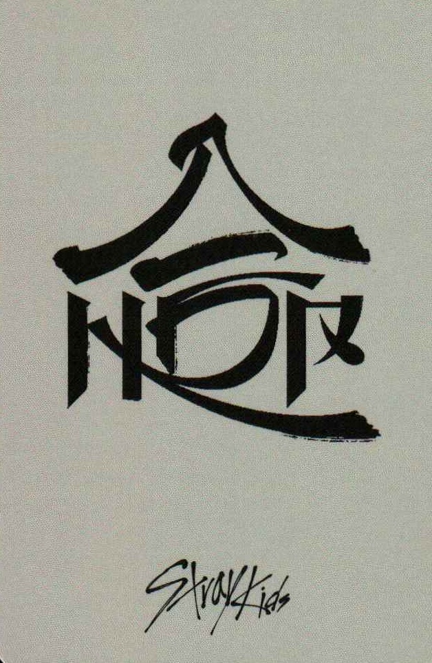 Lee Know Stray Kids photocard back side - Benefit