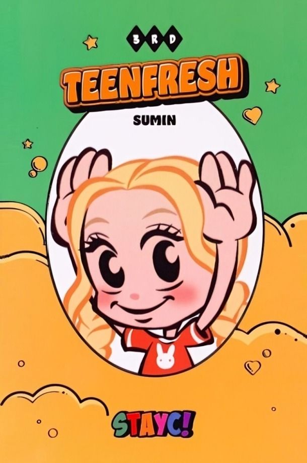 Sumin photocard back