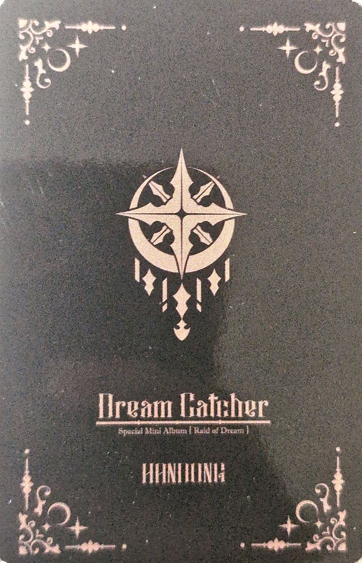 Handong Dreamcatcher photocard back side - Photocard