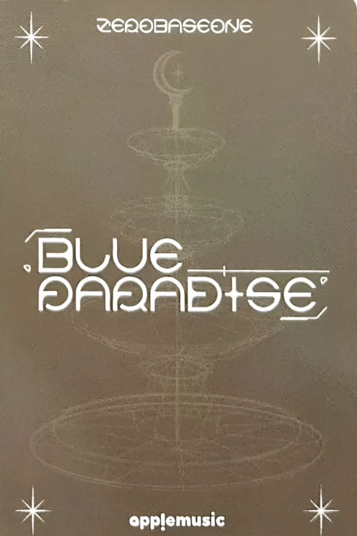 Gunwook ZEROBASEONE photocard back side - Digipack Ver. Preorder