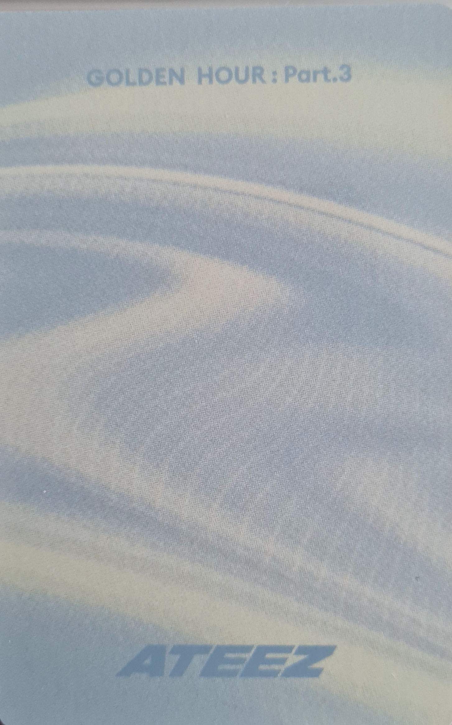 Mingi ATEEZ photocard back side - Photocards