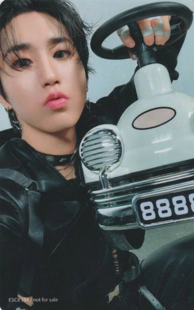 Han Stray Kids photocard back side - Photocard