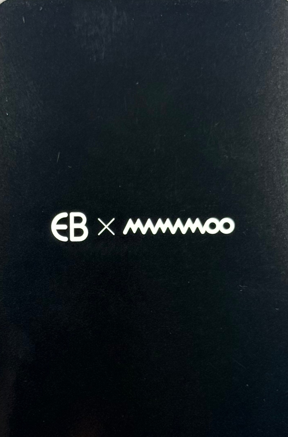 Solar MAMAMOO photocard back side - Everbikini Stall Benefit