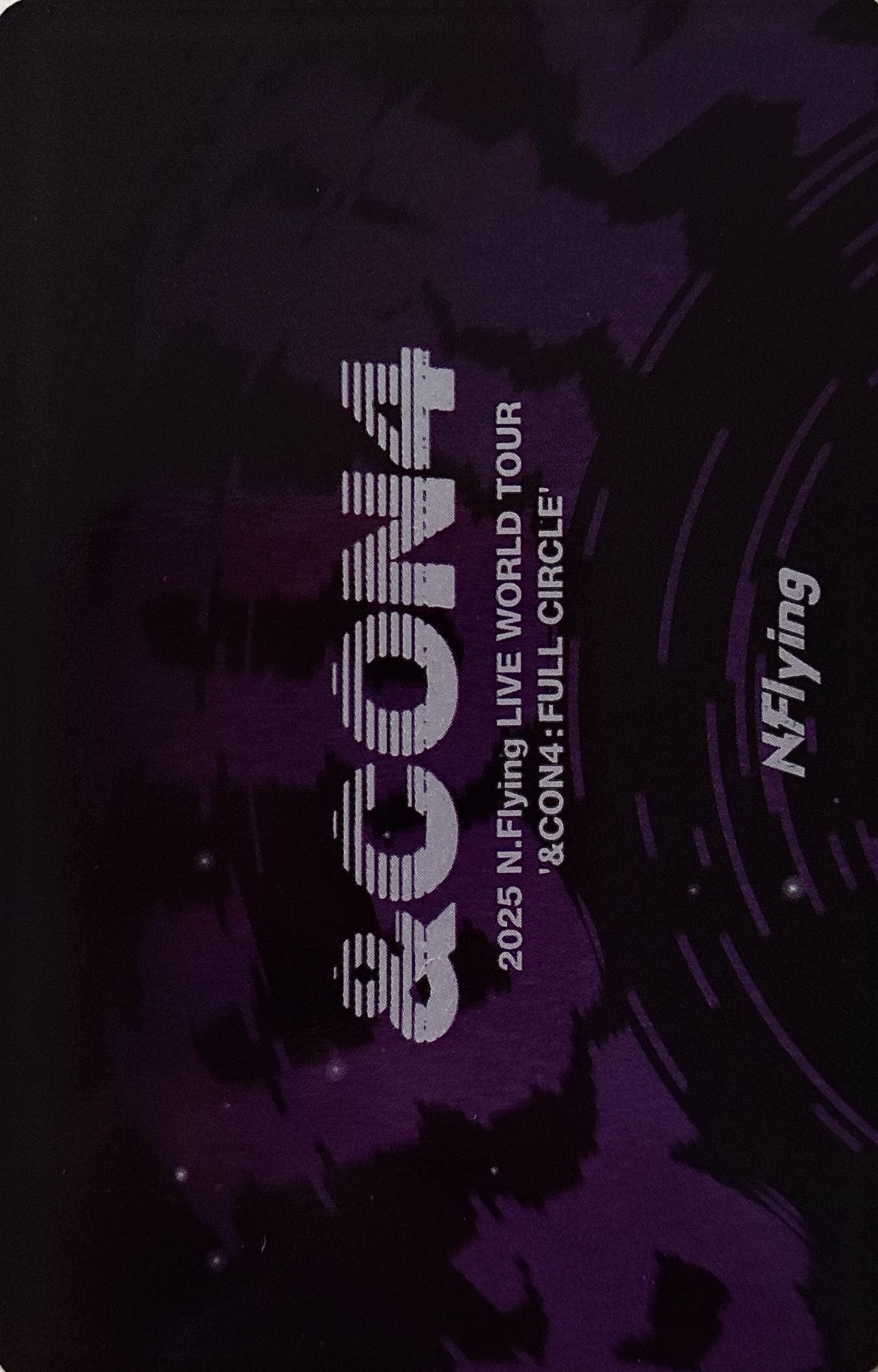 Hweseung N.Flying photocard back side - S/Europe MD - Photocard Set