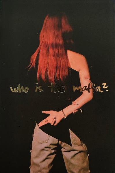 Yeji ITZY photocard back side - Preorder