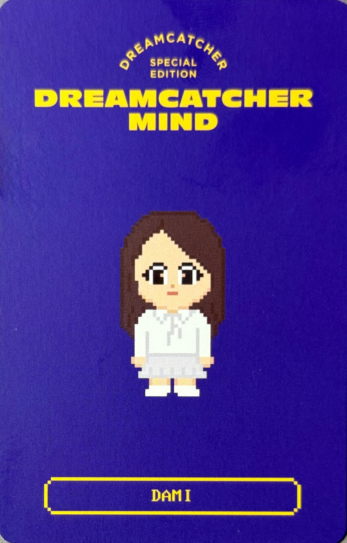 Dami Dreamcatcher photocard back side - Photocard Set (A)