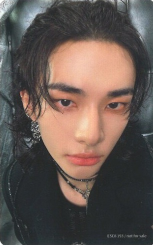 Hyunjin Stray Kids photocard back side - Photocard