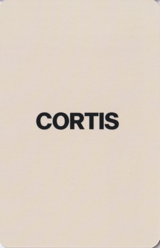 Martin CORTIS photocard back side - Benefit
