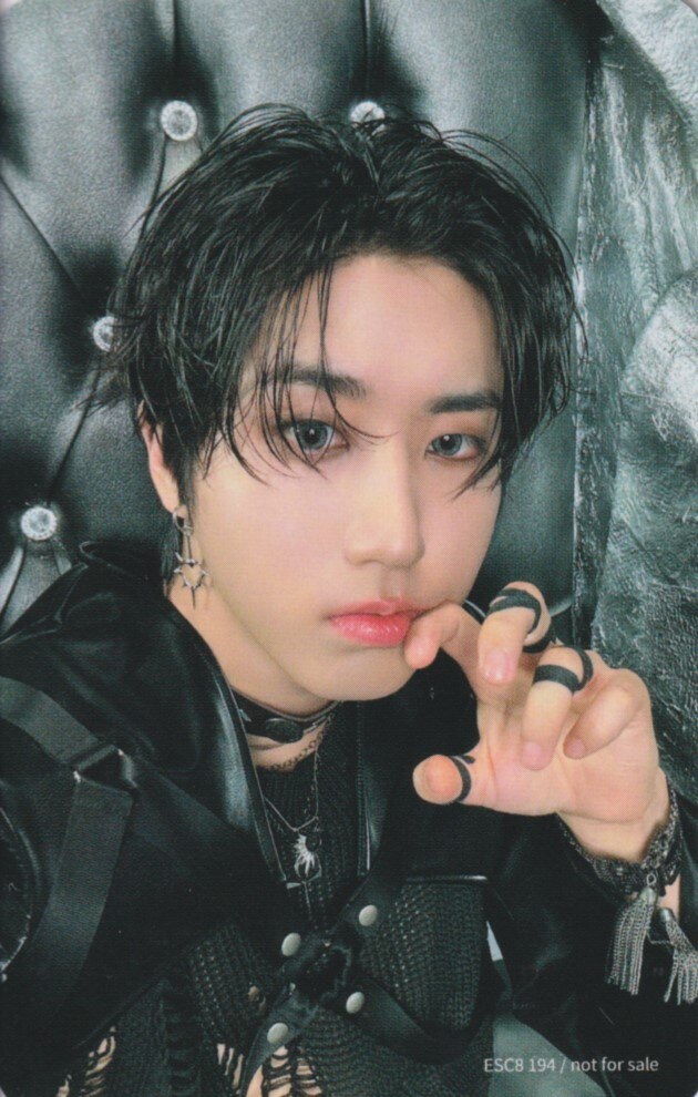 Han Stray Kids photocard back side - Photocard