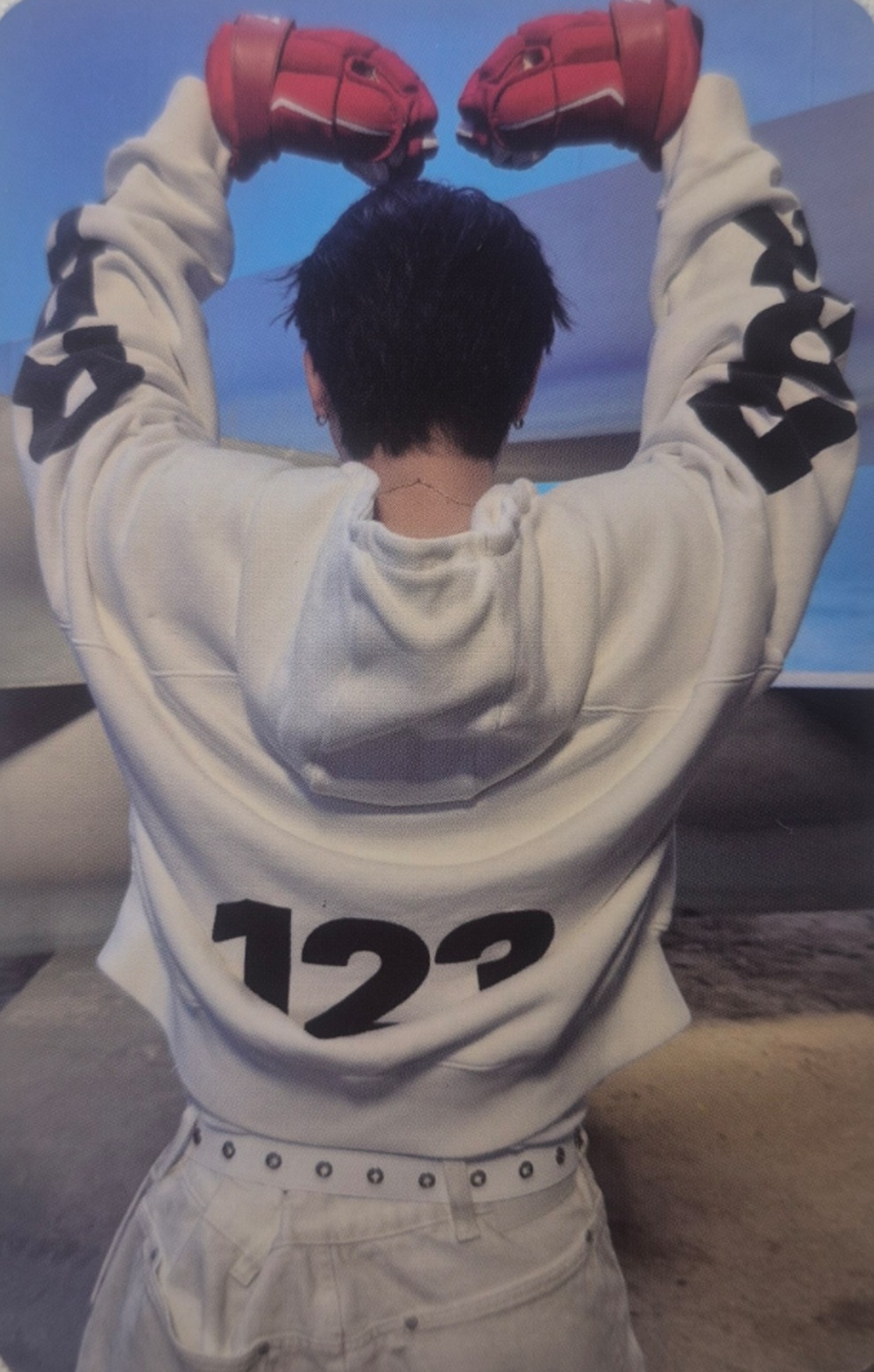 Changbin Stray Kids photocard back side - Random Photocard