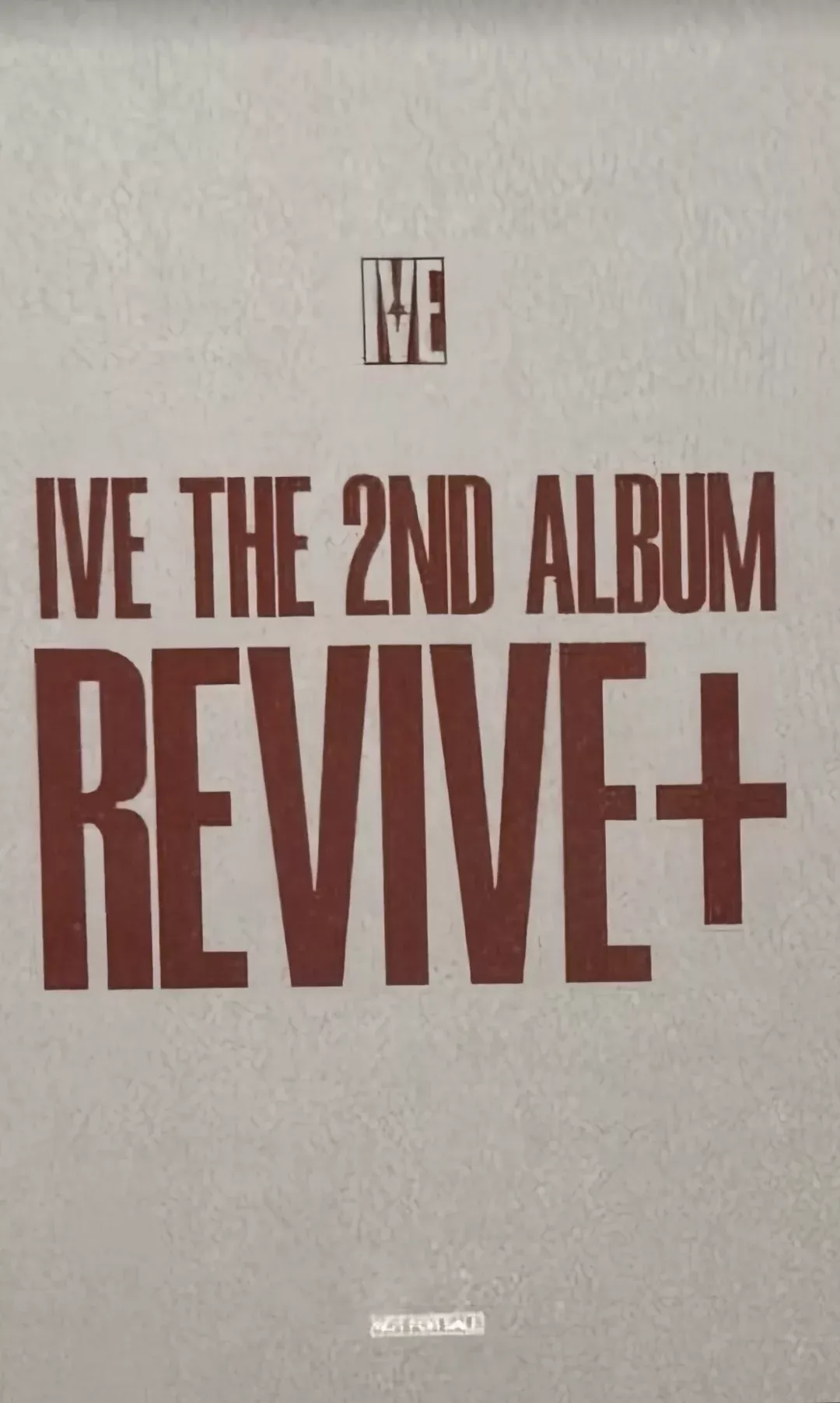 Rei IVE photocard back side - Preorder