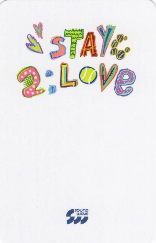 J STAYC photocard back side - Pre-Order