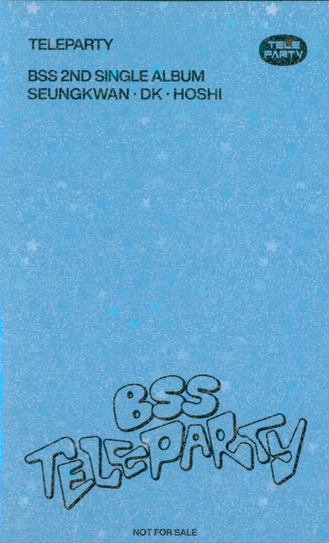 DK BSS photocard back side - Lucky Draw