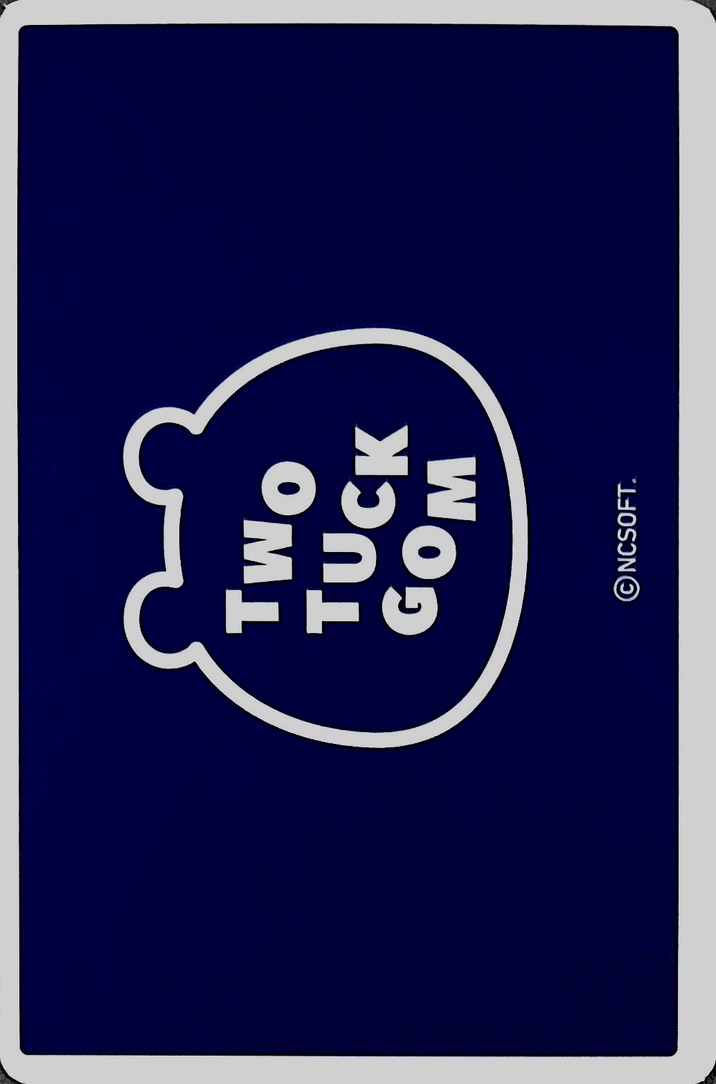 Kihyun, Joohoney, I.M, Shownu, Hyungwon & Minhyuk MONSTA X photocard back side - Twotuckgom Photocard ver. 2