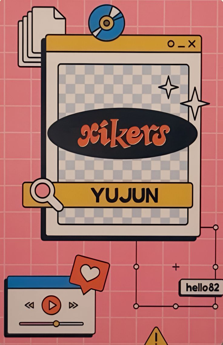Yujun xikers photocard back side - Preorder