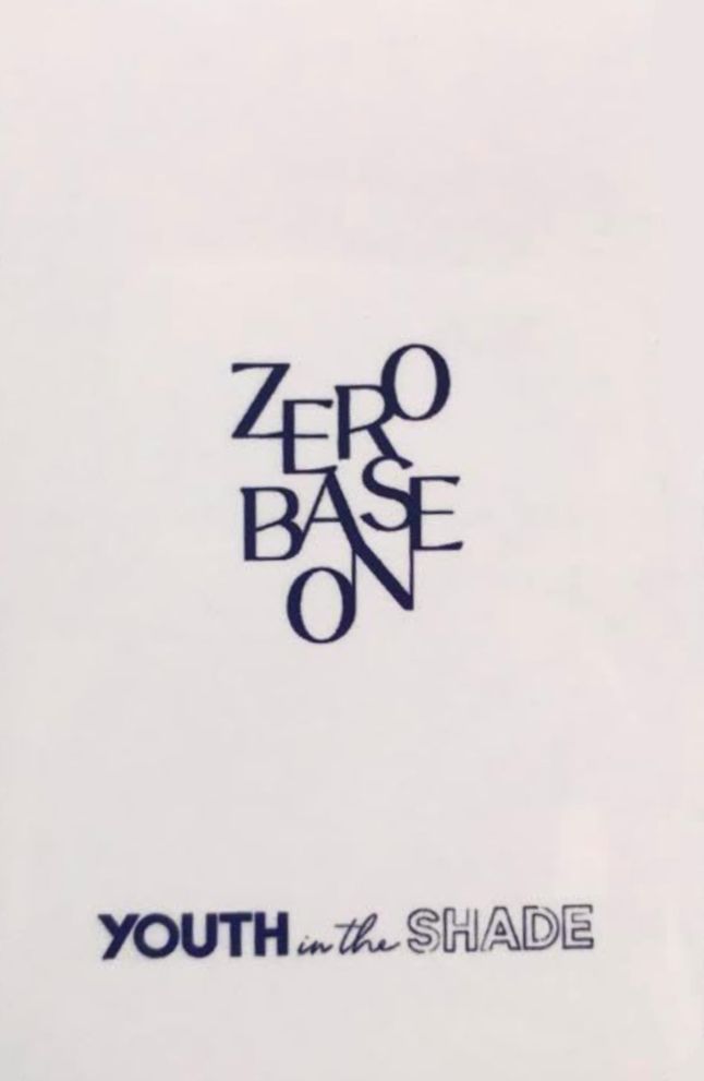Zhanghao ZEROBASEONE photocard back side - K-909 - 1st Week