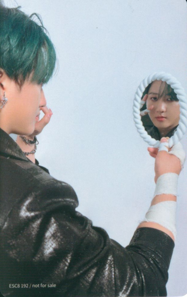 Changbin Stray Kids photocard back side - Photocard