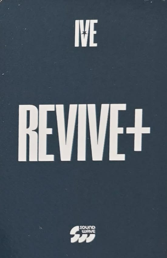 Rei IVE photocard back side - Preorder