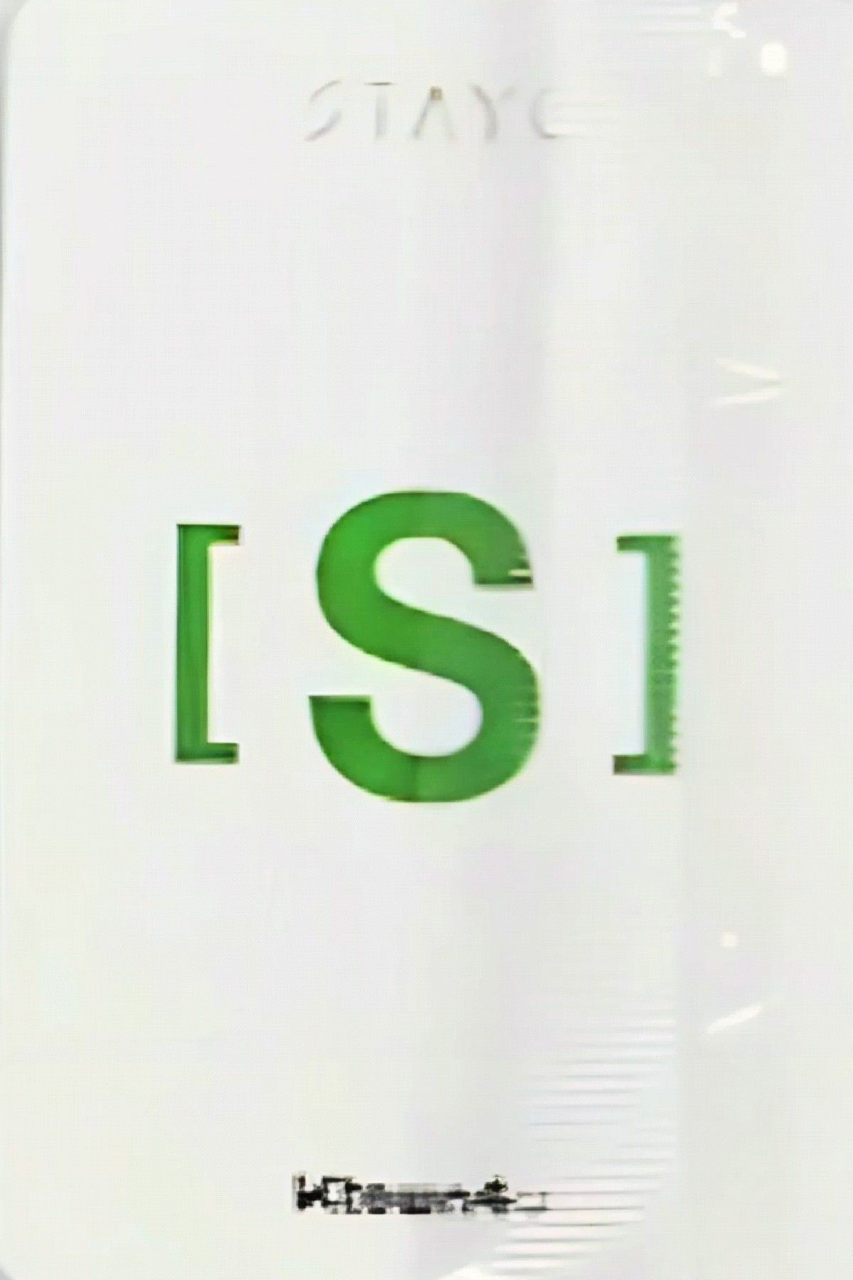 ISA STAYC photocard back side - Online