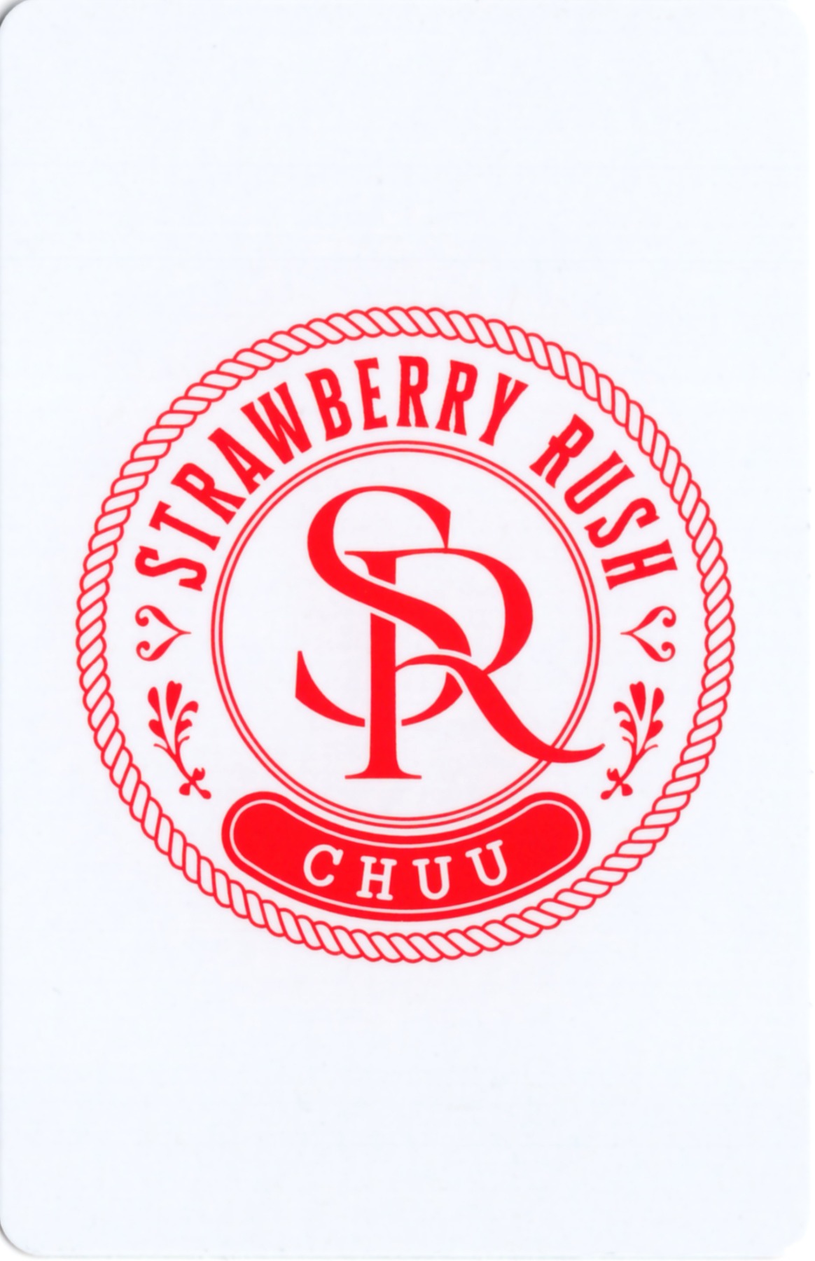 Chuu Chuu photocard back side - Concept Photocard