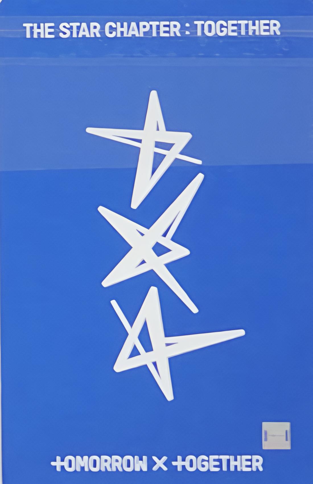 Taehyun TXT photocard back side - Lucky Draw