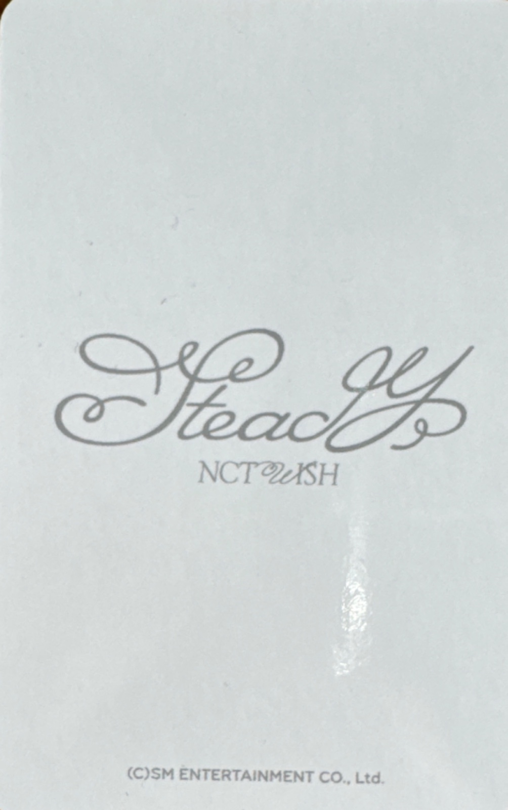 Ryo NCT WISH photocard back side - Backpack set