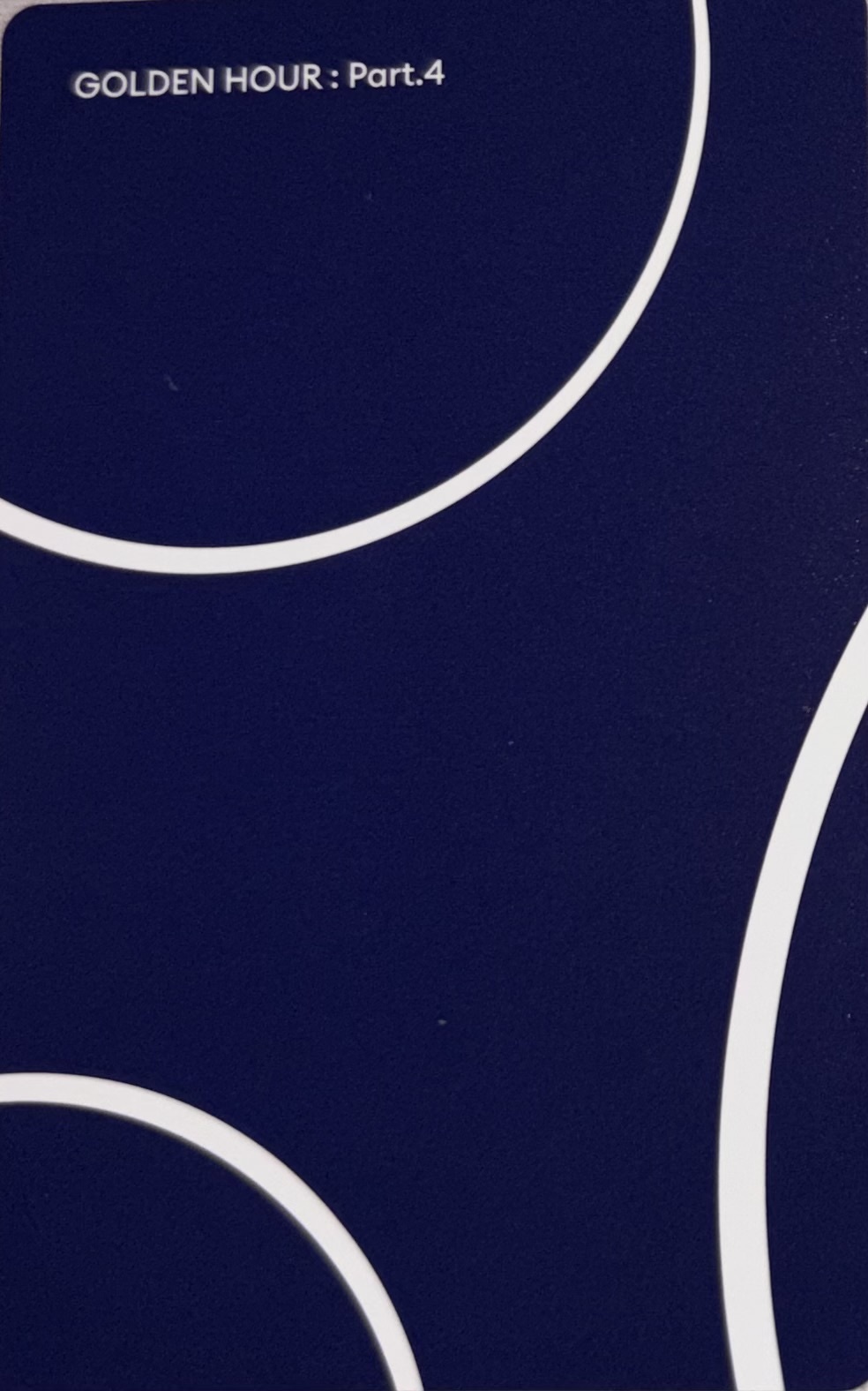 Hongjoong ATEEZ photocard back side - Photocards A