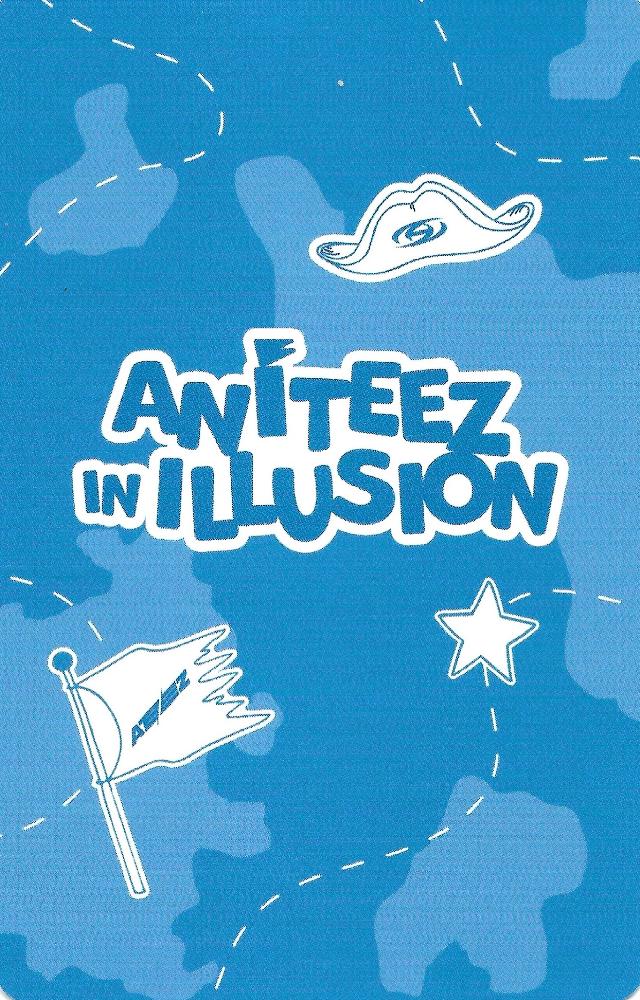 Hongjoong ATEEZ photocard back side - Tin Candle