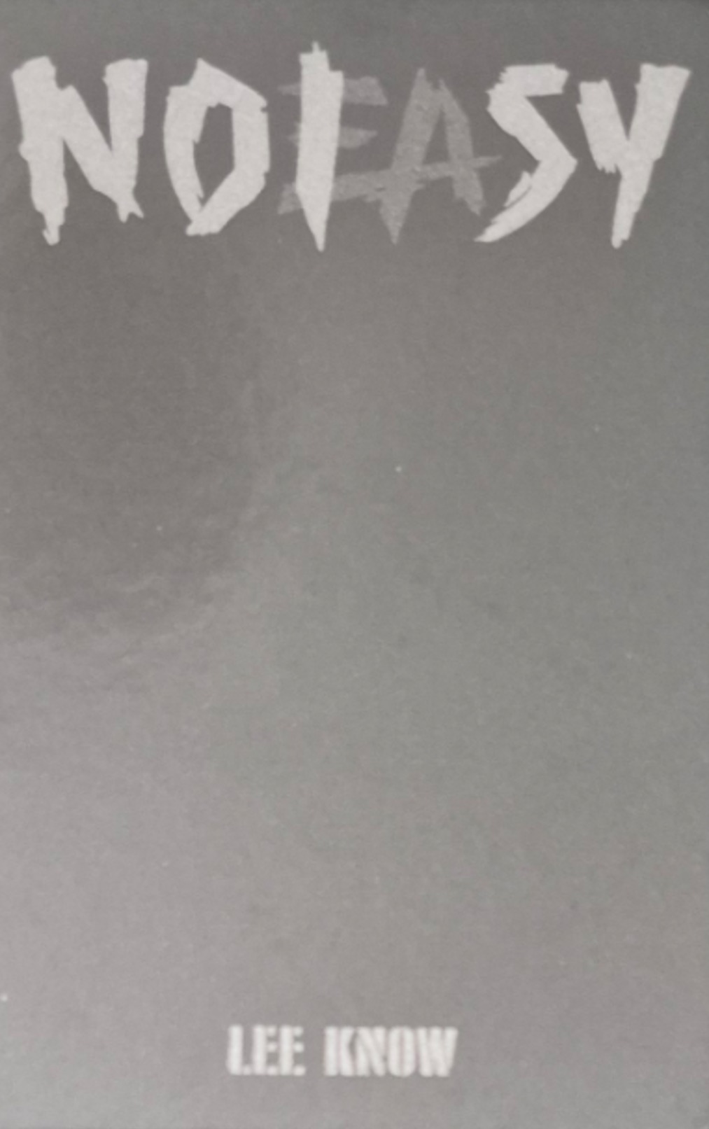 Lee Know Stray Kids photocard back side - Limited ver. Set
