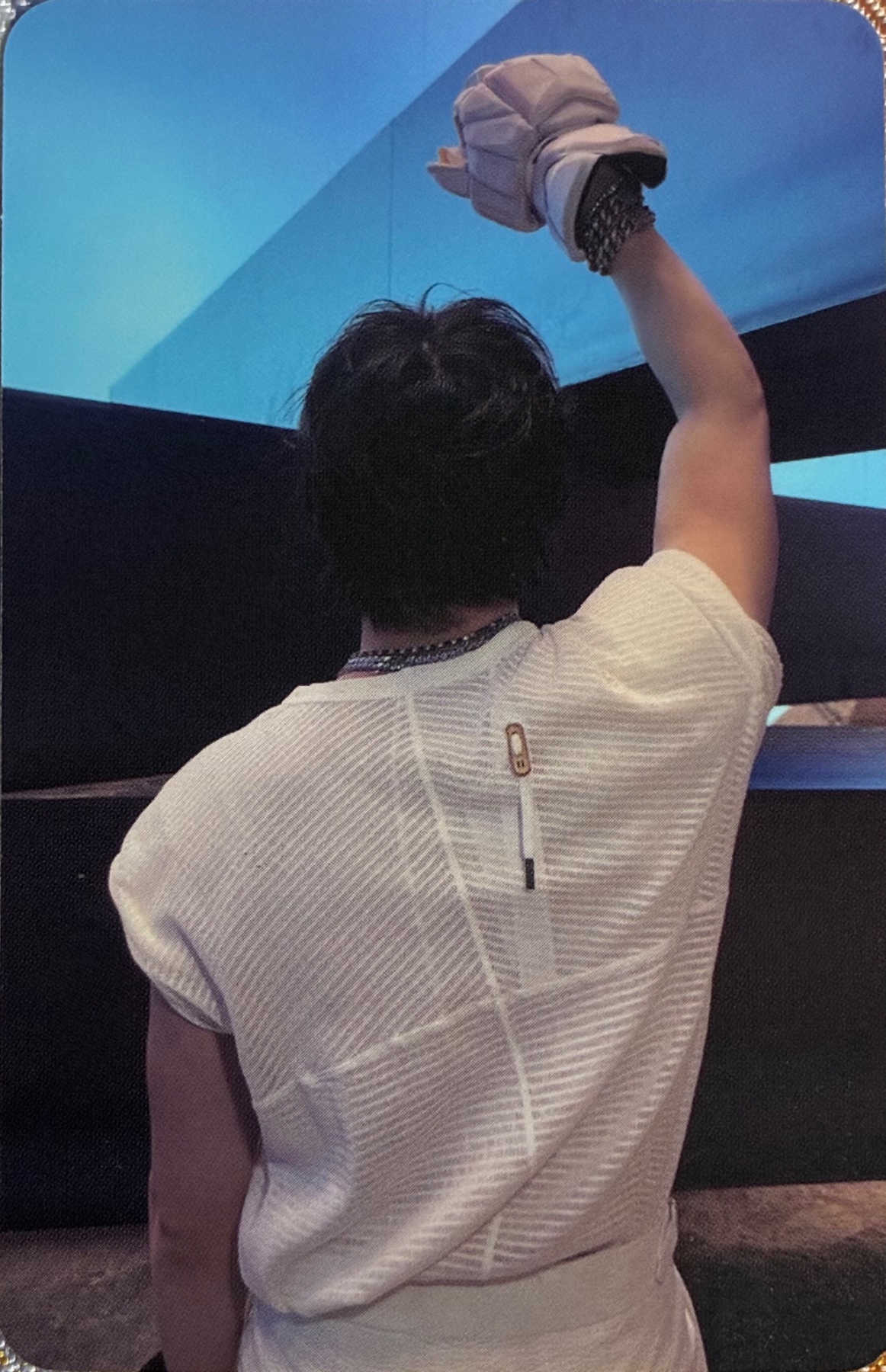 Bang Chan Stray Kids photocard back side - Random Photocard