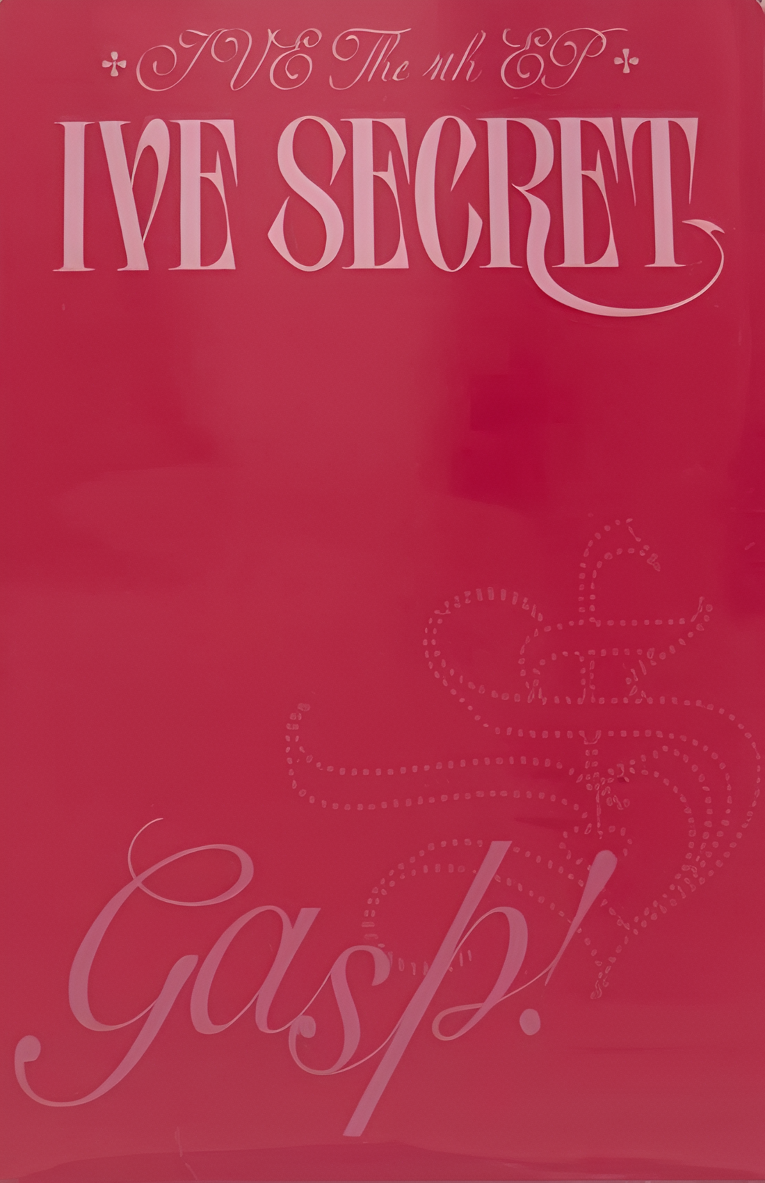 Gaeul IVE photocard back side - Photocards