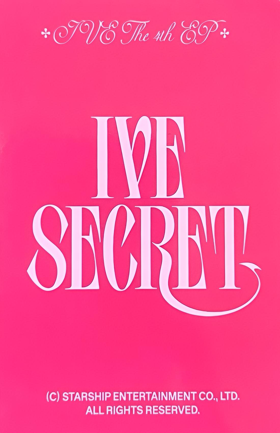 Liz IVE photocard back side - Preorder