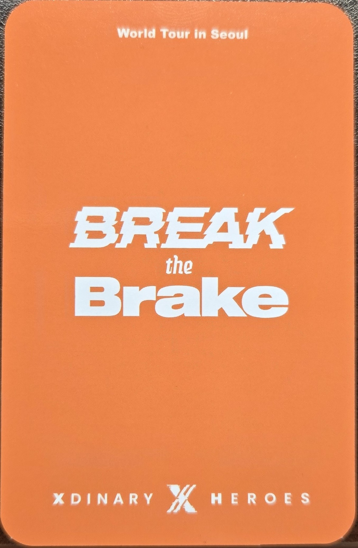 Jooyeon Xdinary Heroes photocard back side - Online Benefit