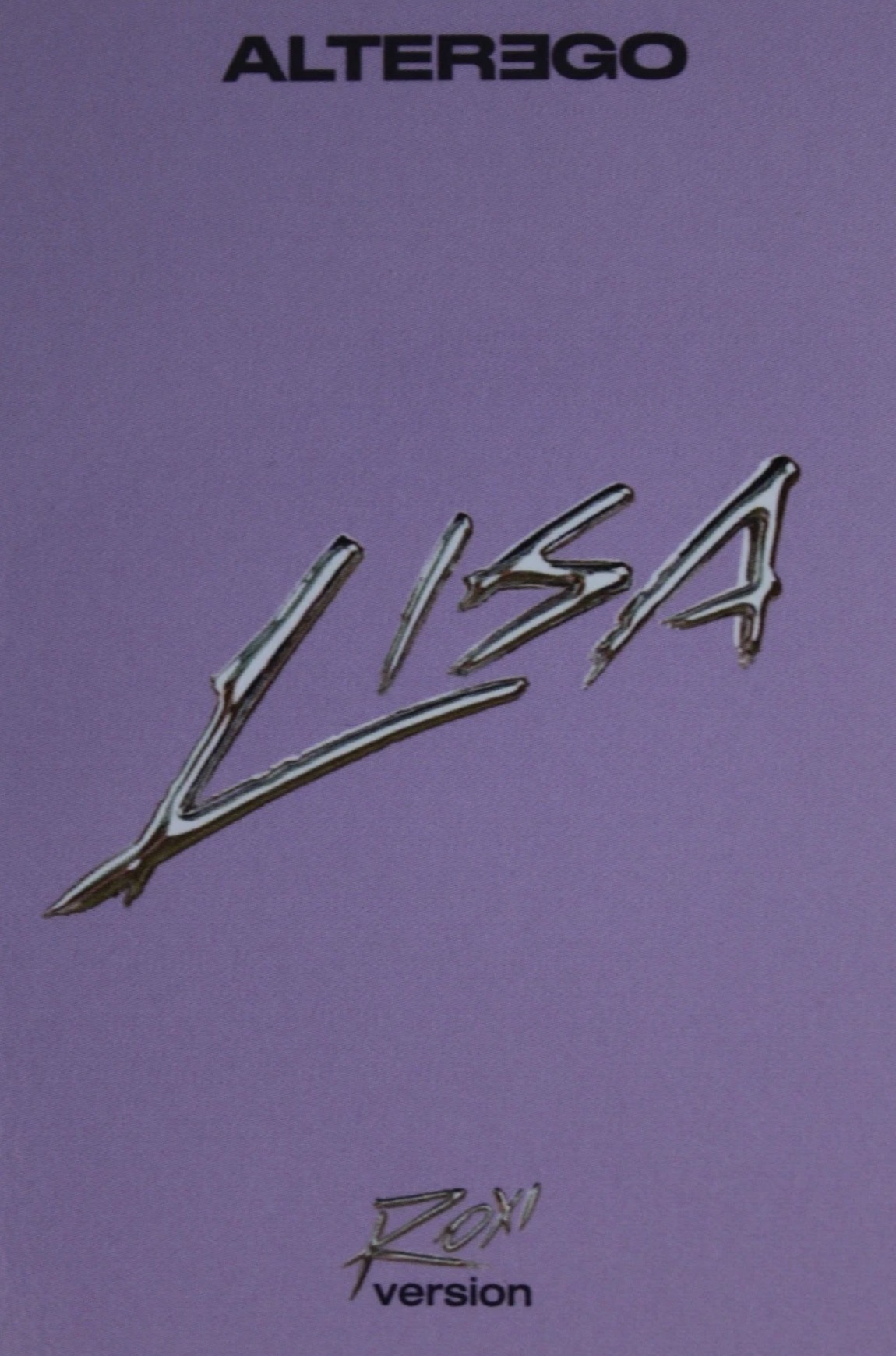 Lisa Lisa photocard back side - Photocard